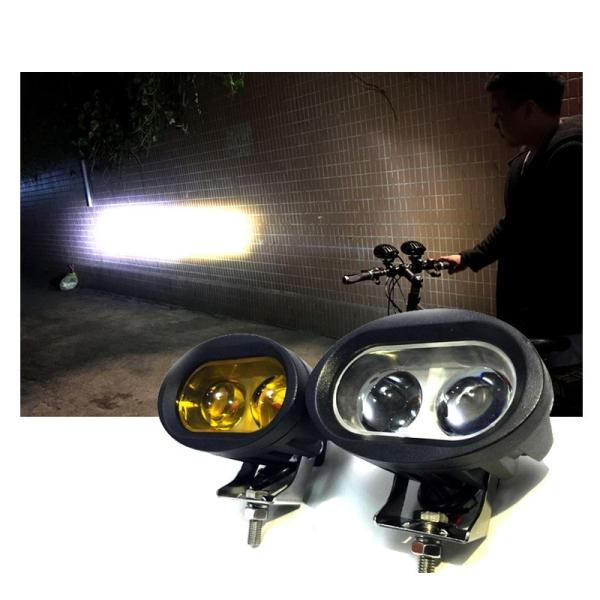 20 Watt 4D Lens or Reflective Cup LED Work Light Bar , Truck SUV Off Road LED Car Spotlight