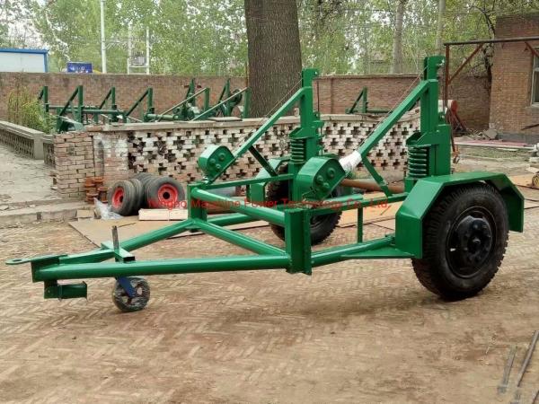 15T Reel Portátil Forte Cable Hidráulico tambor Trailers Heavy Duty