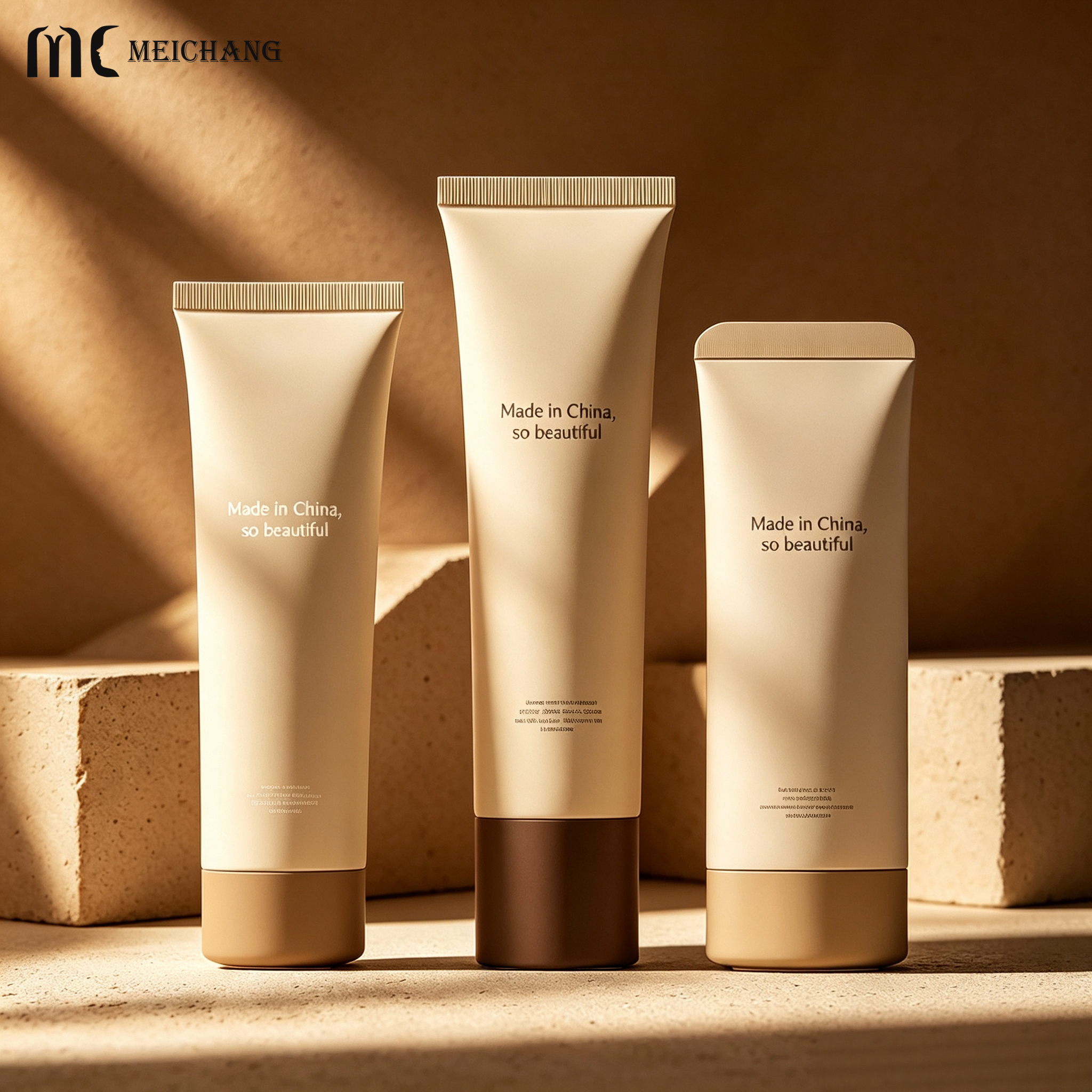 20ml 30ml 50ml 100ml 120ml 150ml Flat Oval PE Cosmetic Squeeze Tube for Hand Cream & Lotion(MC-711)
