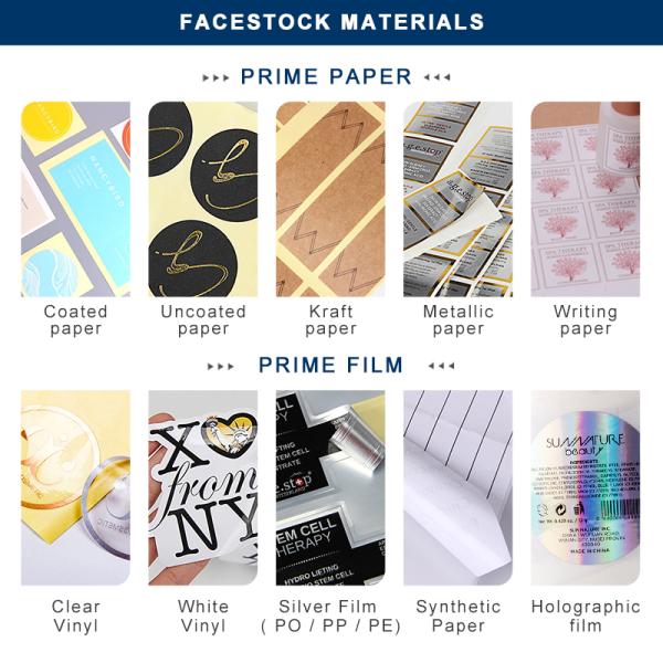 20mm Perfume Bottle Printable Transparent Eco Friendly Sticker Paper 3D UV