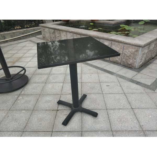 Easy Move Stainless Steel Table Legs  Round Chrome Table Base For Bistro Table