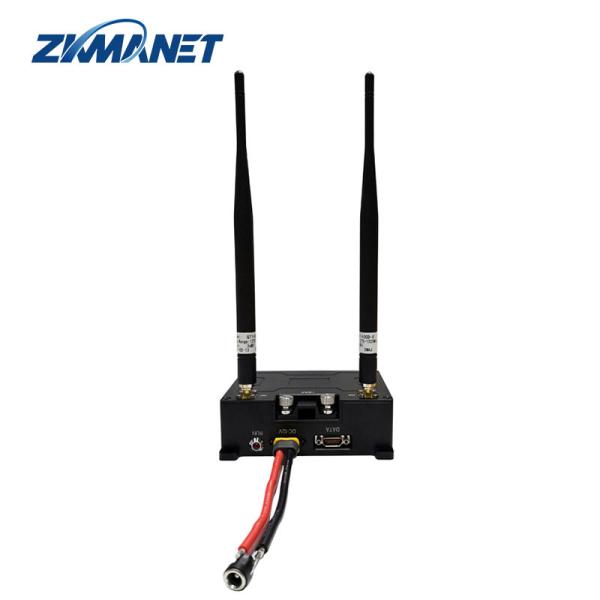450g 体重 IP54 と 1400-1460MHz 商業用UAVデータリンク ドローンビデオトランスミッター