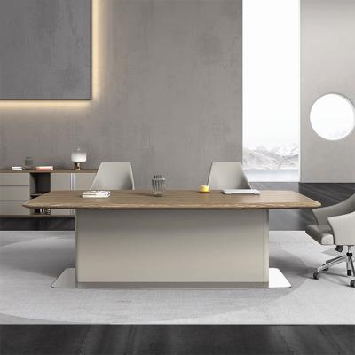 Modern Negotiation Boardroom Conference Office Table Reception Room Negotiating Wooden Meeting Table