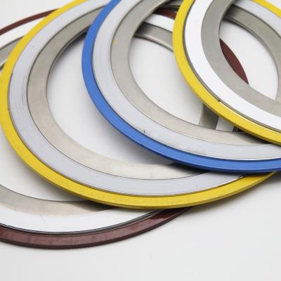 anel exterior interno da gaxeta 316 da flange de 4.5mm*3mm gaxeta sem fôlego espiral de 900 libras