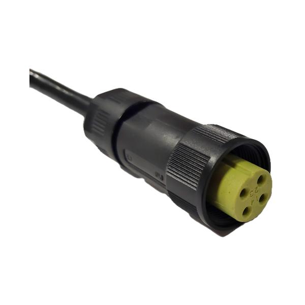 Femelle industrielle de connecteur d'aviation du harnais RJ45 du fil CAT6