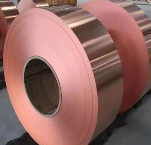 Bright Bronze Red Decorative Copper Strip In Coil For Interior T2 C10100 C10300 C11000