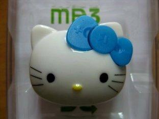 Leitor de mp3 bonito da forma de Hello Kitty