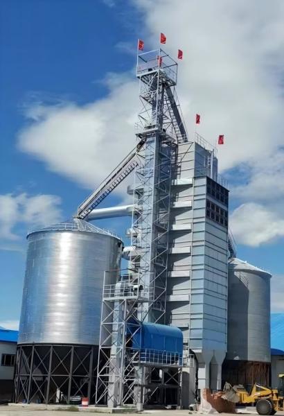 Clean Hot Air Corn Dryer Machine With Handling Capacity Of 30-1500 T/D And ≤2% Drying Unevenness