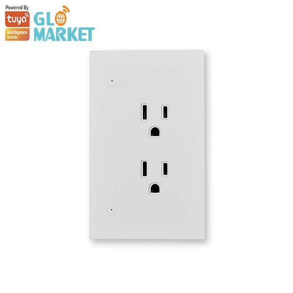 Glomarket Smart Home Wifi Electric Socket Voice Control With Alexa / Google