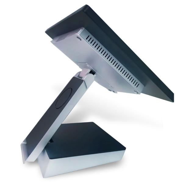 J1800/J1900/I3/I5 折りたたむタッチスクリーンとアルミニウム合金体付きCPU POSシステム