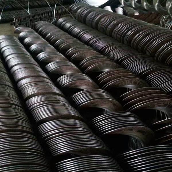Mild Steel Screw Conveyor Flight Continuous Shaftless Spiral Blades