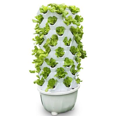 65L 6 8 10 Sistema de cultivo hidropônico vertical de torre aeropônica de camada jardim