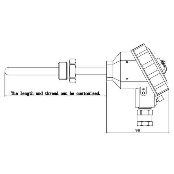 PT100 PT1000 Temperature Test Transmitter 4-20mA Temperature Sensor Temperature Indicator Transmitter