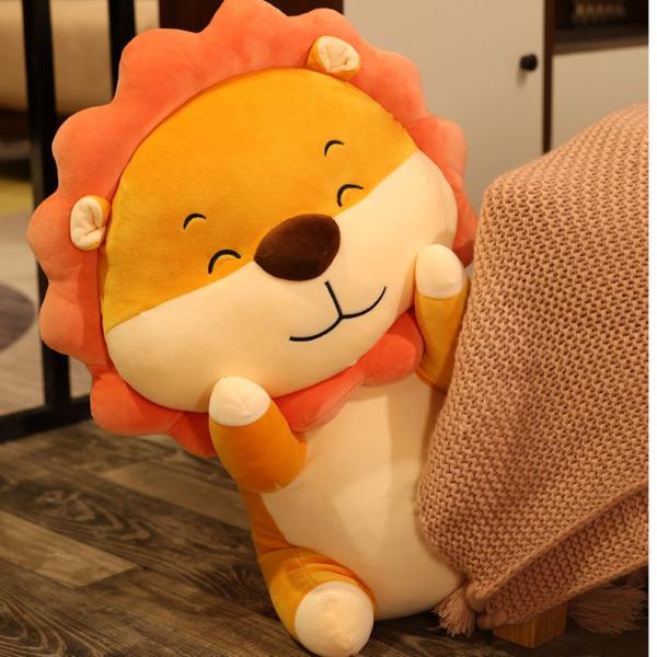 Cartoon Sunflower Lion Plush Toy Doll Girl Sleeping Pillow Rag Doll