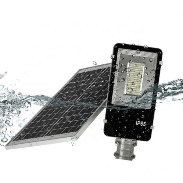 30W 50W Solar LED Street Light , Toothbrush Head Type Solar LED Street Lamp