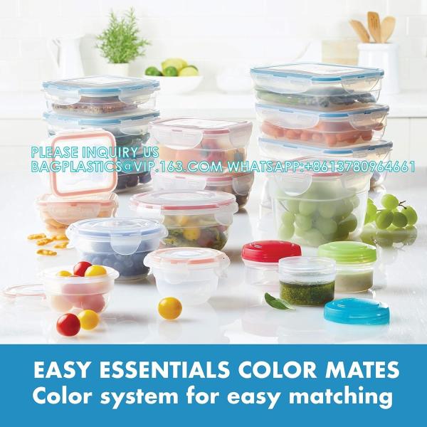 Stackable Wholesale Kitchen Microwavable Airtight High Borosilicate Lunch Box Glass Containers For Food Storage