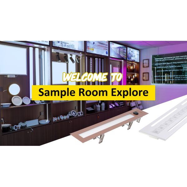 Custom Size LED Panel Light with Smart Control and 50000 Hours Lifespan for Office and Home