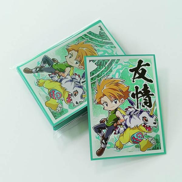 Acid Free / Pvc Free Trading Card Sleeve OPP Matte Finish Printing Artwork