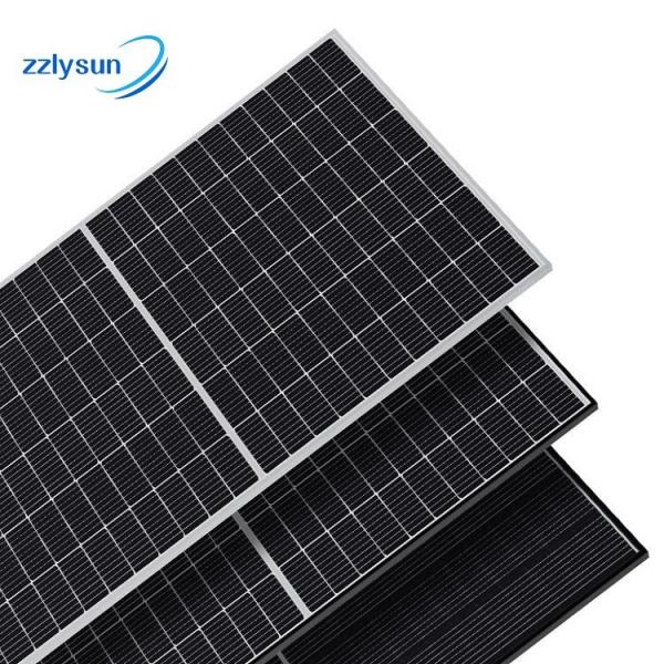 High efficiency low price china wholesale solar mono monocrystalline photovoltaic 400w solarpanel all black solar power panels