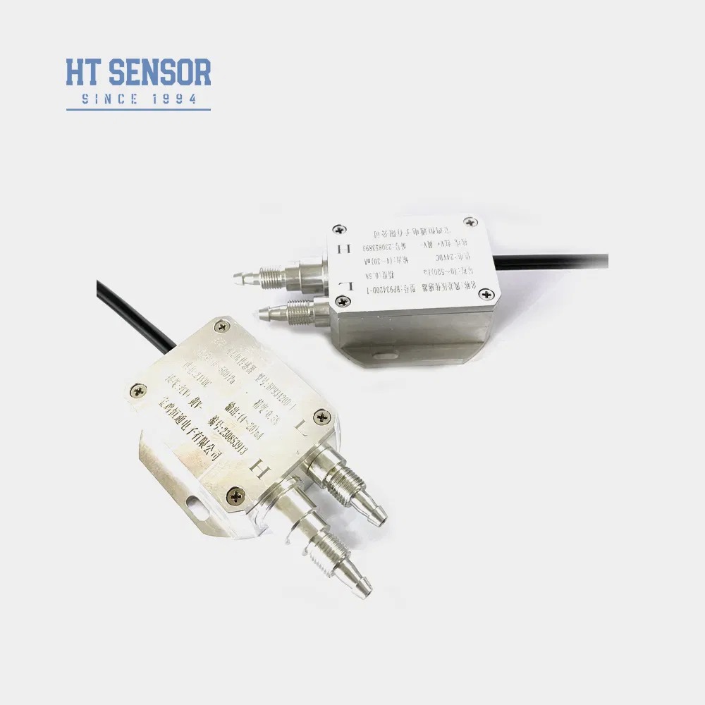 0-10V Aluminum Differential Pressure Transmitter Sensor 500Pa Air Pressure test Transmitter