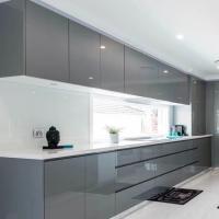 Custom Modular Modern Design Stainless Steel Home Furniture Kitchen Cabinet