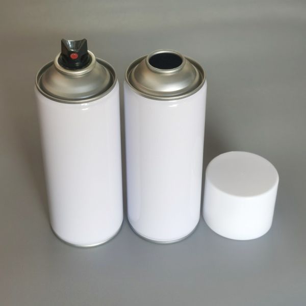 Empty Metal Aerosol Tin Cans Customizable Logo for Air Freshener Offset Printing Nozzle Spray