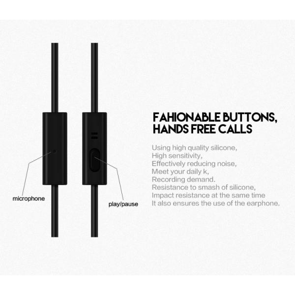 Workout Exercise 125cm Cord Sports Wired Earbuds With Over Ear Hook In Ear Running Headphones