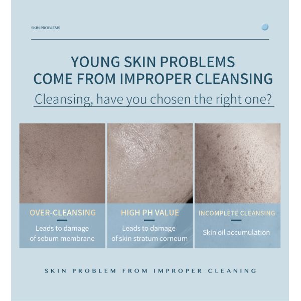 Natural Organic Foaming Face Wash Stock Vitamin C Anti-Aging Milk Lotion Deep Cleansing Clear Skin Brightening Facial Cleanser