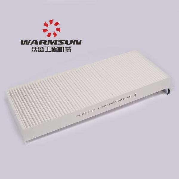 Filtre à air frais de l'évaporateur ASYZY13100 en fibres organiques 141502000502A001 pour pièces de rechange SANY