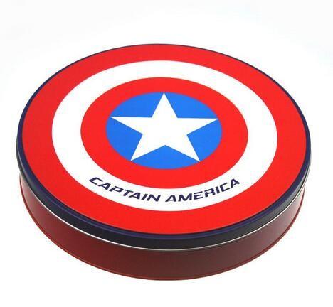 Custom Printing Round Antique Food Tin