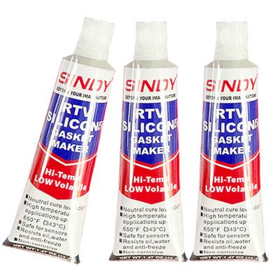 RTV caoutchouc de silicone adhésif résistant aux températures élevées