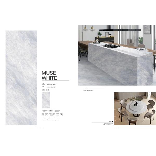 Плитка фарфора кирпича огнестойкости застекленная поверхностью для мраморной плиты фарфора Кунтертопс кухни