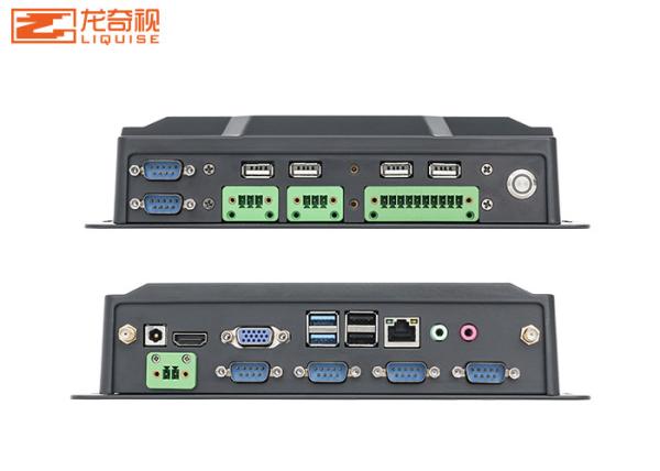 Dual Port ZC328 I7 Linux Embedded Fanless Industrial PC System