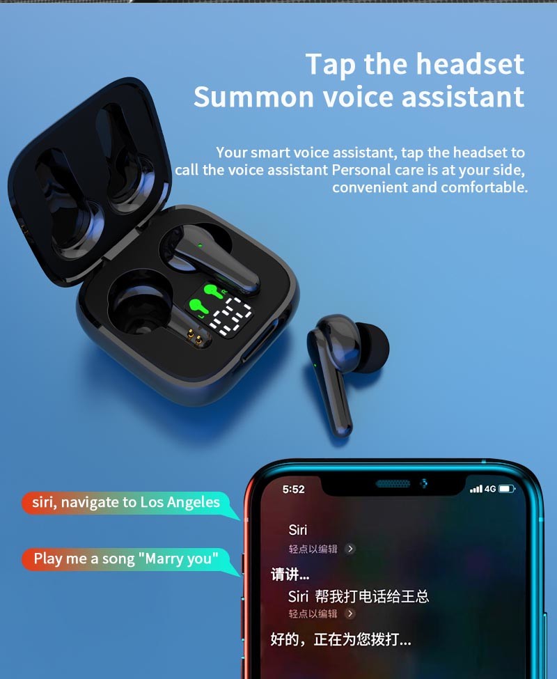 Наушник Earbuds PSE 40mAh Bluetooth HI умный для телефона Android под