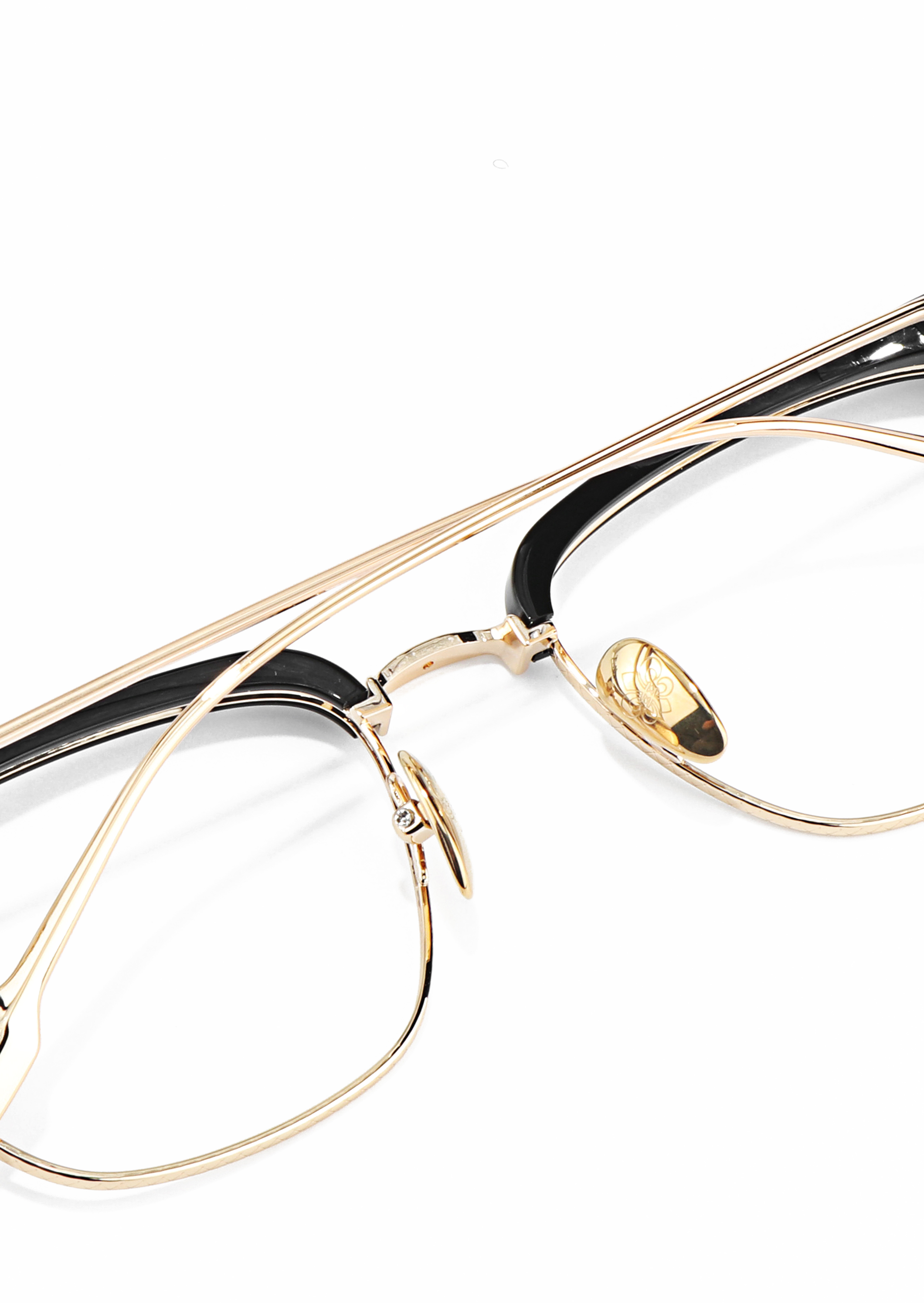 Cool Classic Punk Unisex Black Gold Optical Presbyopia Multifocal Luxury Brand Men's Prescription Eye Glasses Fashion for Women