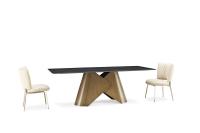 Grand mobilier de salle à manger en marbre moderne tables à manger ensemble nordique table à manger moderne et chaise