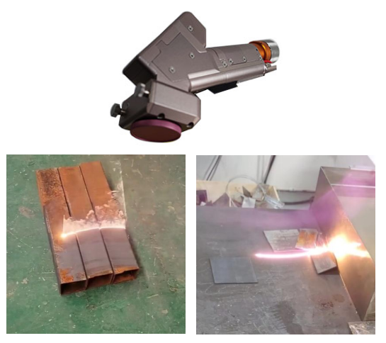 Machine de nettoyage laser à oscillation simple portative pour le nettoyage de l' acier au carbone / acier inoxydable