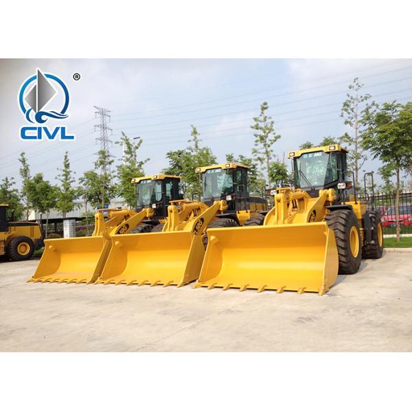 18T 3m³ Compact Wheel Loaders CVZL50G , Yellow Small Wheel Loader