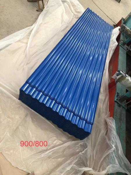 DX51D GI PPGL Metal Galvanized Roofing Sheets Corrugated Color Picture Steel