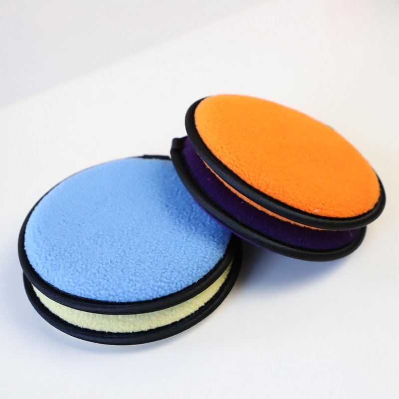 Polar Fleece Polyester 12x12cm Microfiber Makeup Remover Pads For Daily Skincare Routine And Deep Pore Cleaning