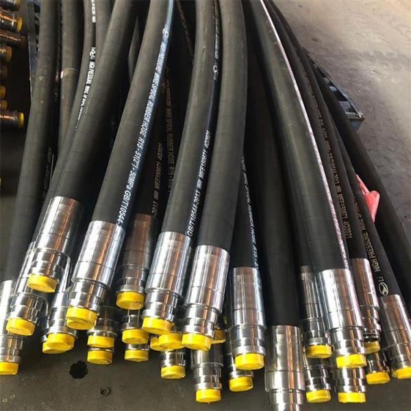 Lift Rotary Drilling Hose Hydraulic Hose Fittings High Pressure In Drilling Rig