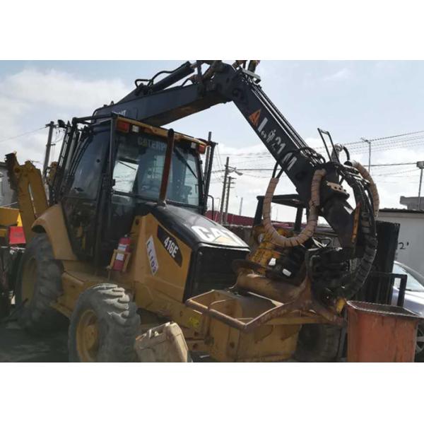 2012 Year Used Backhoe Loader Caterpillar 416E BRAZIL Make With Wheel Loader Moving Type