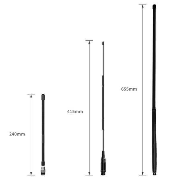 Aluminum Alloy High Gain Spring Coil Astroplane Best Mount Truck Base Station 27mhz Radio Cb Antenna