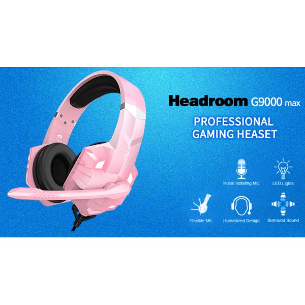 Бесплатный образец ноутбука Кастомизированные игровые гарнитуры для Turtle Beach Casque 50mm Driver LED Mic 2.2M Шнур