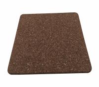 Quadrado Cork Placemats escuro 24x24cm Multiuse para Pottery Barn