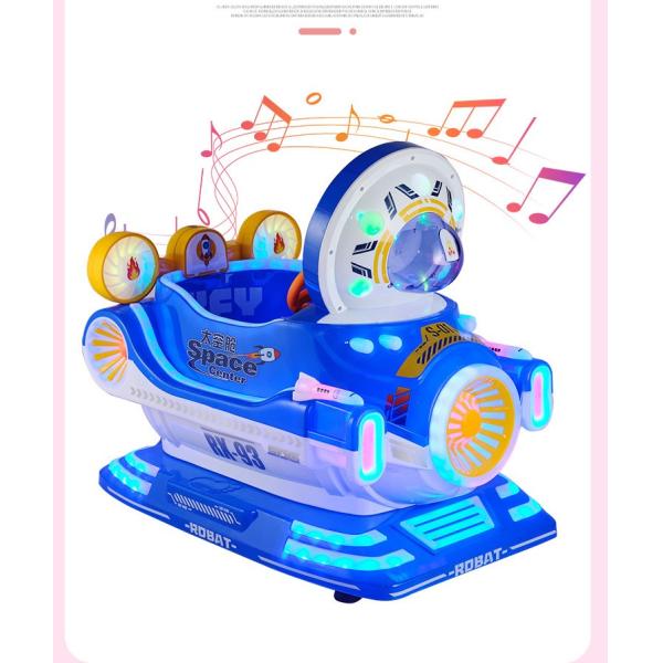 Ride de balanço elétrico infantil Divertimento no Carnaval Rides com imagem e moeda operada