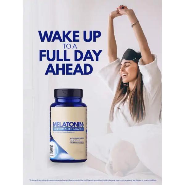 Sleep supplement melatonin capsules advanced sleep support containing melatonin for insomnia for private labeling