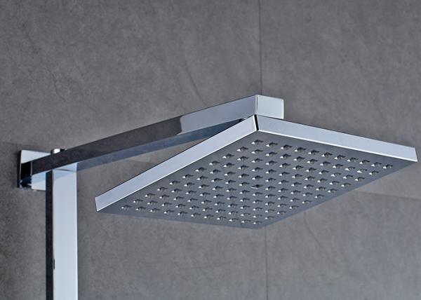 Brass Chrome Wall Mounted Rain Shower System ROVATE With Rainfall Shower Head