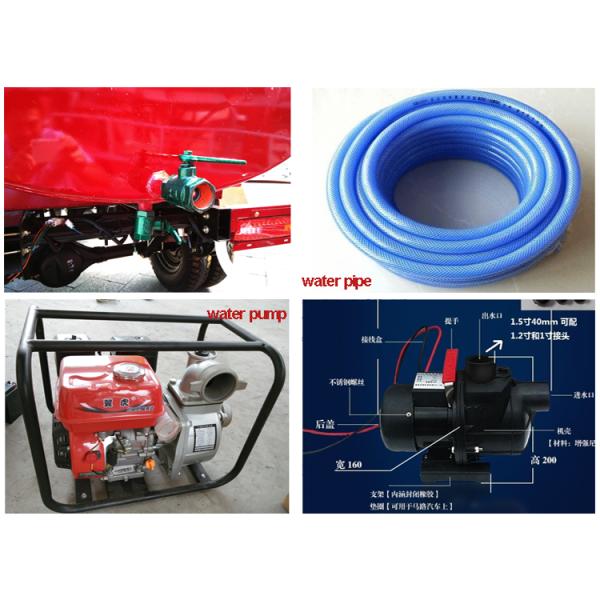 1.6*1.3 m Tank Size Electric kick Start Water Tank Tricycle for Oil Delivery in 2019