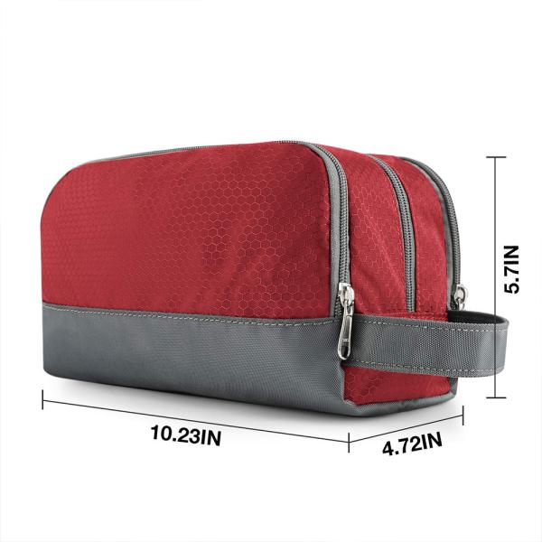 Break Resistant Nylon Waterproof Dopp Kit For Travel